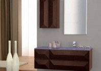 Мебельный гарнитур для ванной комнаты  отделка вен