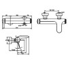 A4271AA Ideal Standard MELANGE смеситель для ванны, встроенный обратный клапан, хром - Интернет магазин сантехники Екатеринбург Sannet66.Ru / Саннэт