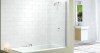 MB1 MERLYN Шторка на ванну 800х1500мм. Закаленное прозрачное стекло, 5мм. Профиль хром. Ирландия. - Интернет магазин сантехники Екатеринбург Sannet66.Ru / Саннэт