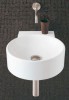 Fl14 :: Flow. Маленькая круглая раковина 40х49,5 см, белая. Simas. Италия - Интернет магазин сантехники Екатеринбург Sannet66.Ru / Саннэт