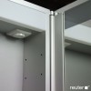 KEUCO Royal T1 Зеркальный шкаф с подсветкой 665х700х143 мм, две дверцы, корпус белый - Интернет магазин сантехники Екатеринбург Sannet66.Ru / Саннэт