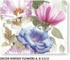 EUROPA CERAMICA FANTASY FLOWERS Декоративная керамическая плитка с цветами, размер 1 шт 20х50 см, в одном купоне 2 шт. - Интернет магазин сантехники Екатеринбург Sannet66.Ru / Саннэт