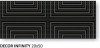 EUROPA CERAMICA FANTASY Infinity Декоративная керамическая плитка черная с узором, размер 1 шт 20х50 см - Интернет магазин сантехники Екатеринбург Sannet66.Ru / Саннэт