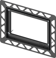 9240647 TECE Монтажная рамка для установки стеклянных панелей TECElux Mini на уровне стены - Интернет магазин сантехники Екатеринбург Sannet66.Ru / Саннэт