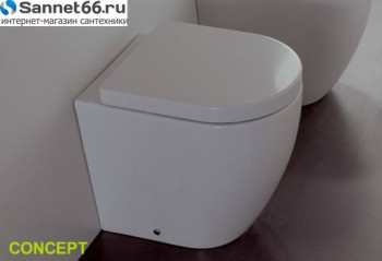 SA005 GLOBO Concept Унитаз приставной короткий - Интернет магазин сантехники Екатеринбург Sannet66.Ru / Саннэт